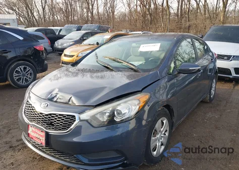 2016 Kia Forte Lx from USA, damaged, VIN KNAFX4A68G5548855